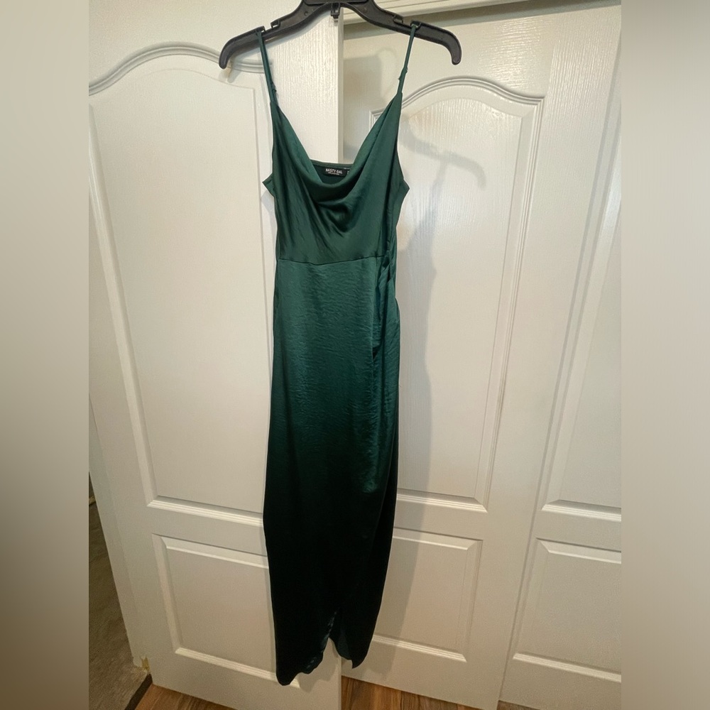 Nasty Gal green dress